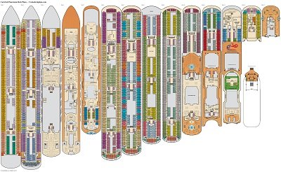 carnival celebration deck plan